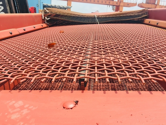 2YK1548 เครื่องสั่นหน้าจอถ่านหิน 3-80 มม. ตาข่ายหน้าจอ Aggregates