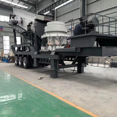 PEW1100 300Kw เครื่องบดแบบพกพา Crusher เครื่องจักรก่อสร้างในเหมืองแร่และเหมืองหิน