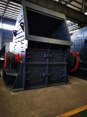 โครงสร้างที่เรียบง่ายและใช้งานง่ายคอนกรีต Rock Crusher, Double Rotor Impact Crusher