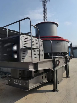 200 TPH 110Kw เครื่องบดอัดกระแทกแนวตั้ง Silica Sand Making Crusher Machine