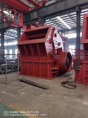 โครงสร้างที่เรียบง่ายและใช้งานง่ายคอนกรีต Rock Crusher, Double Rotor Impact Crusher