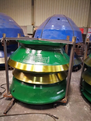 Mn13 Mn18 Mantle และ Concave Mining Machine อะไหล่ Jaw Crusher Toggle Plate