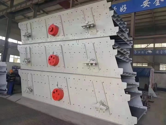 หน้าจอสั่นลวดตาข่ายหลายชั้นสำหรับการขุด 415V พร้อมชั้น 1-4 ชั้น