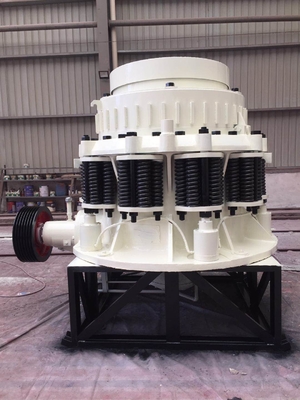 235mm Symons 5.5 Cone Crusher Machine 220Kw สำหรับการรื้อถอนเศษซาก