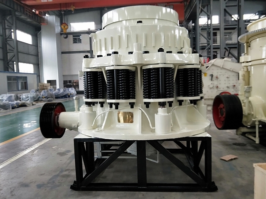 235mm Symons 5.5 Cone Crusher Machine 220Kw สำหรับการรื้อถอนเศษซาก