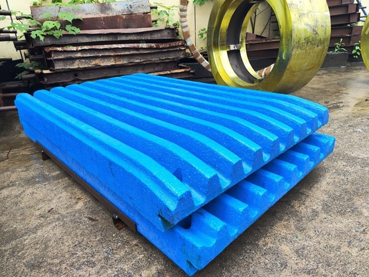 Jaw Crusher เครื่องบดหินอะไหล่ C96 C106 J-1175 เหล็กแมงกานีส
