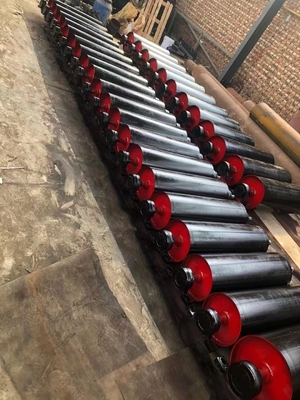 Fixed Continental Conveyor Belt ผ้าฝ้ายโพลีเอสเตอร์ผ้าใบ Telescopic Truck Loading Conveyor