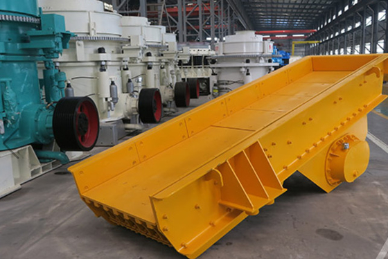 Mn Steel Stone Vibrating Feeder GZD490x110 Quarry Grizzly เครื่องป้อนแบบสั่นสะเทือนเชิงเส้น
