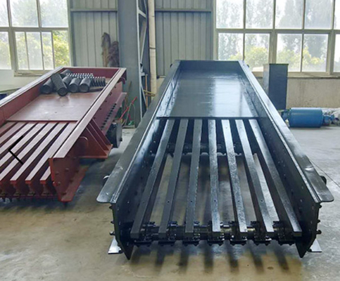 Mining Jaw Crusher Magnetic Vibratory Feeder ZSW1360 600 TPH Stone Rock, เครื่องป้อนแบบสั่นสะเทือน, เครื่องป้อนแบบสั่นเชิงเส้น