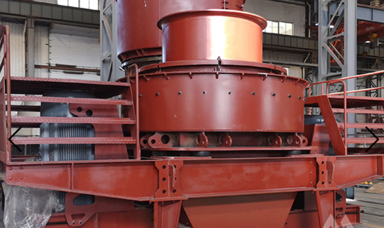 VSI5X8522 อุปกรณ์ทำทรายขนาดป้อนสูงสุด 40 มม. ขนาดป้อนหินอ่อนแนวตั้ง Impactor