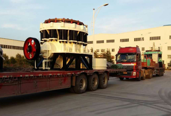 เครื่องบดหินปูนหัวสั้น Symons Spring Stone Compound Cone Cone Crusher