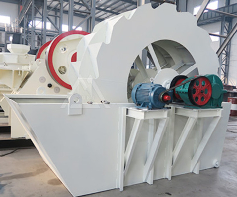 250 TPH 60t / h Bucket Wheel Sand Washer ทรายสกรูเกลียวหน้าจอสั่นเพลาประหลาด