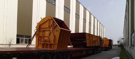 100-200 TPH Limestone Impact Crusher Machine PF1214 1010 1315 เครื่องบดคอนกรีตขนาดกะทัดรัด