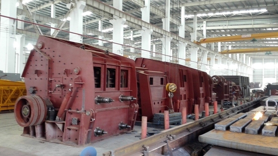 PF1315 Impact Crusher Machine, เครื่องบดคอนกรีตแบบพกพาหินปูน, เครื่องบดถ่านหิน