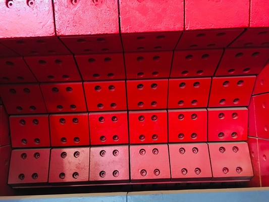 1250*1400 Impact Hammer Crusher 160Kw เครื่องบดถ่านหินแบบพกพา Environmental Fine Stone Rock