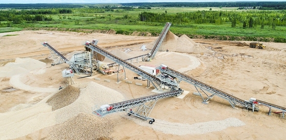 สายพานลำเลียงสายพานลำเลียง Tripper Fixed 7.5kW - 250kW