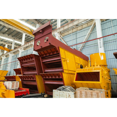 เครื่องสั่นหน้าจอ 300 TPH Double Deck 3YK1860 เครื่องแยกหินทราย