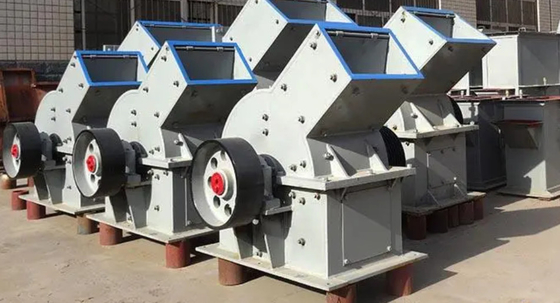 เครื่องบดโลหะ 20 TPH เศษคอนกรีตผงทราย 55Kw เครื่องบดแก้วขนาดเล็ก